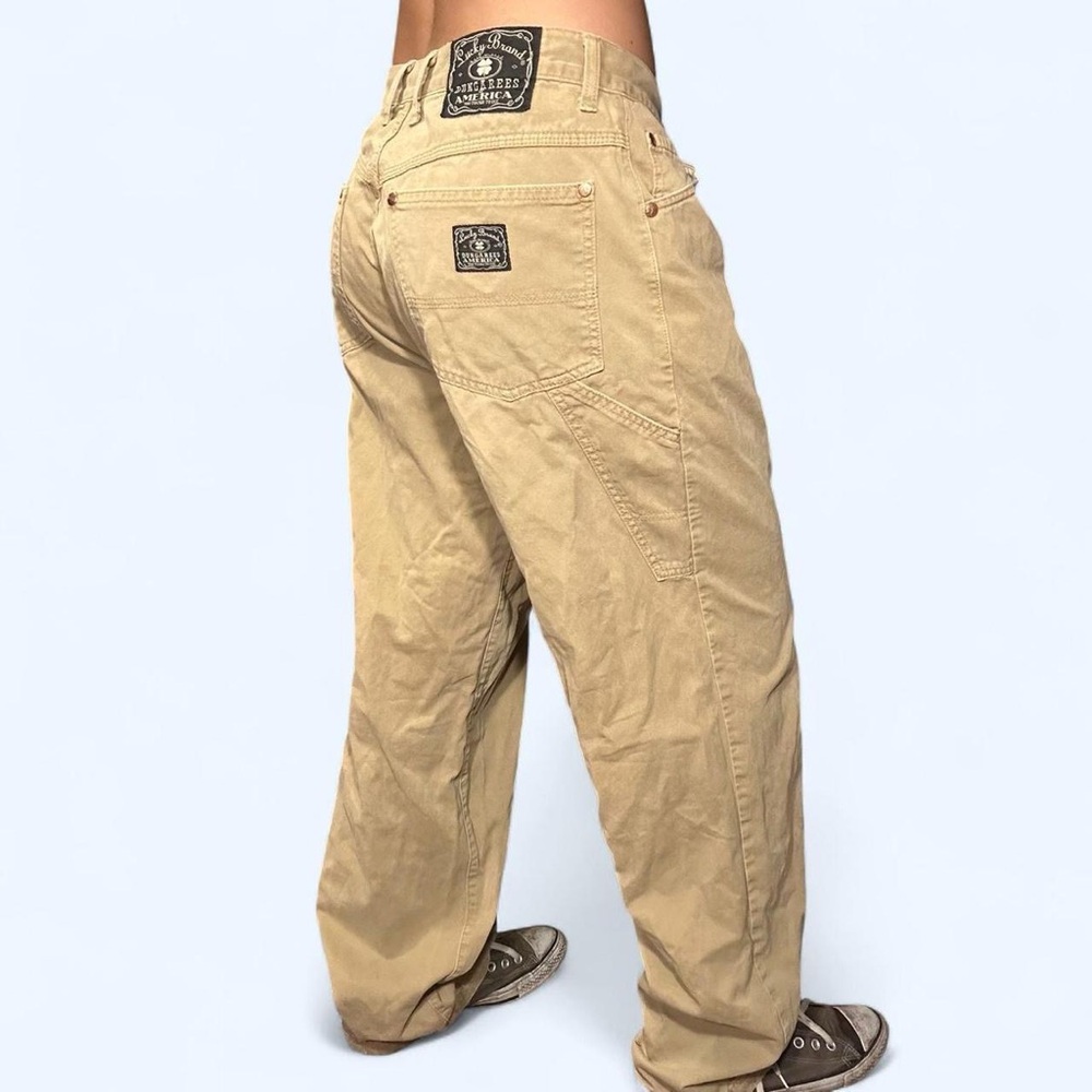 Y2K Grunge Baggy Carpenter Pants by Lucky Brand!